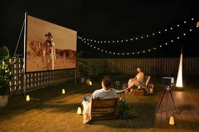 Kino na otvorenom - Eko kuća Lavender